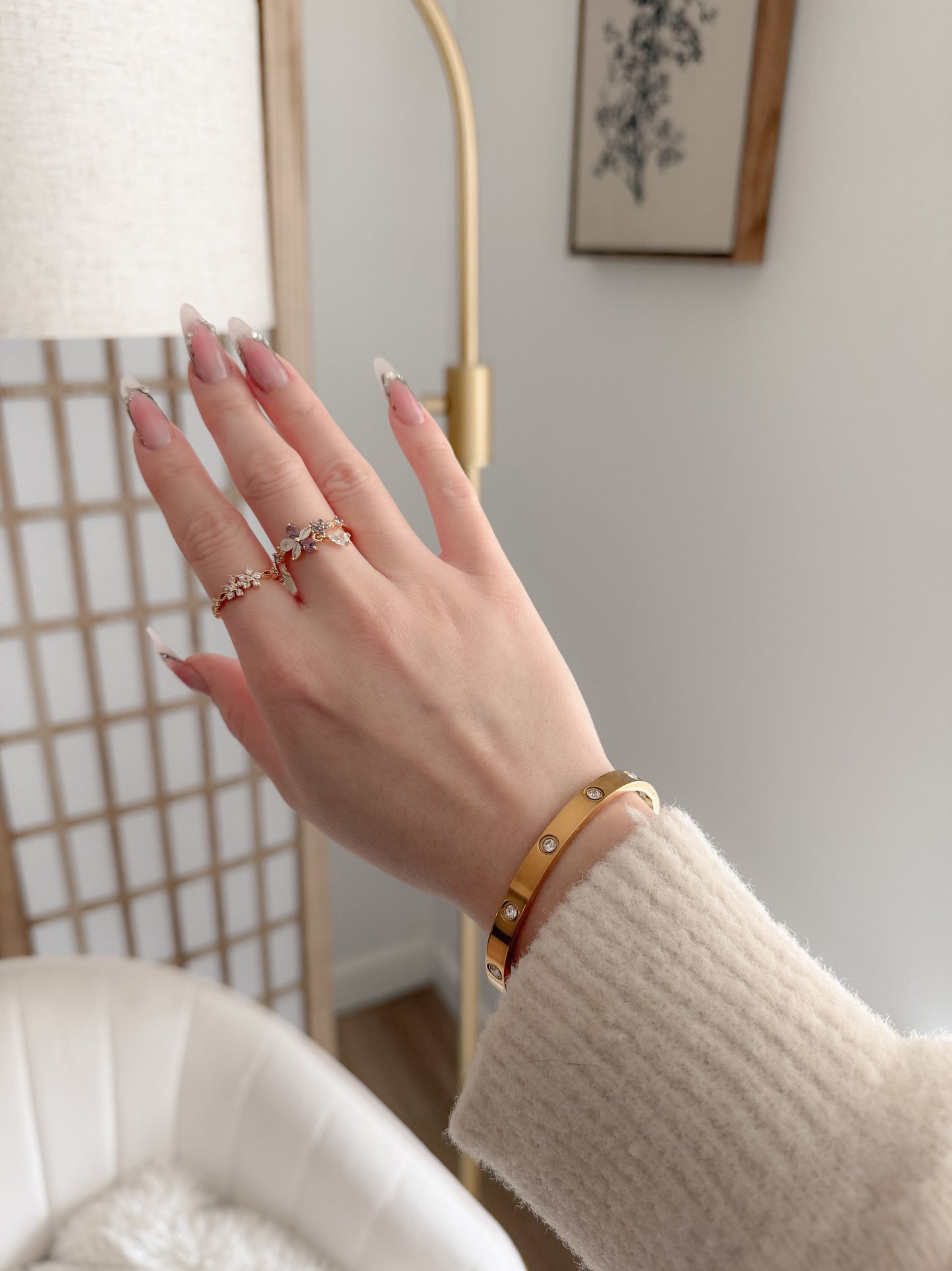 The Roseraie Signature Bangle