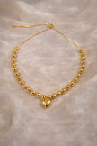Golden hearts - chunky chain