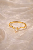 The Golden Wave ring